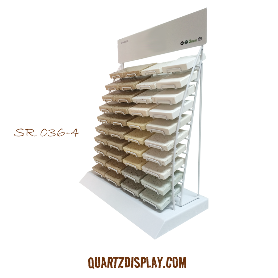 SR036-4 石材展架，人造石石英石展架，人造石石英石臺面架